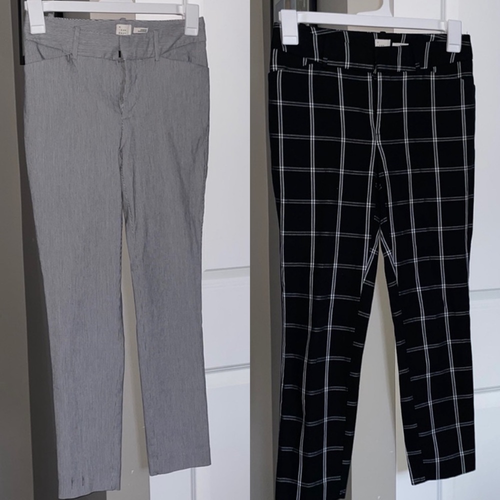 2-Pack A New Day Patterned Work Pants - Size 2